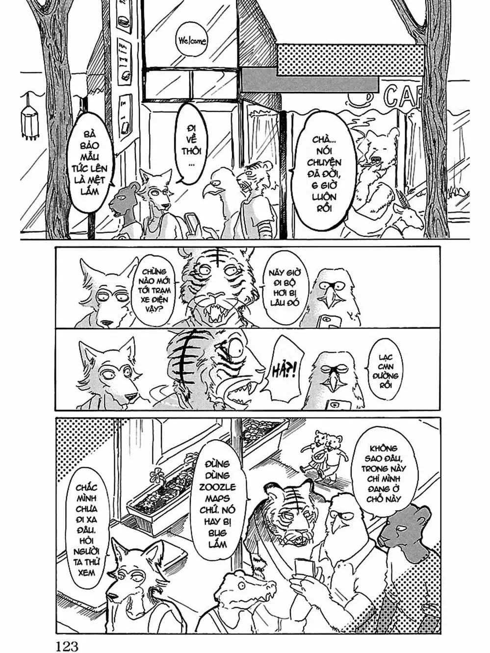 Truyện Tranh Bởi Vì Chúng Ta Đều Là Những Ngôi Sao - Beastars trang 10