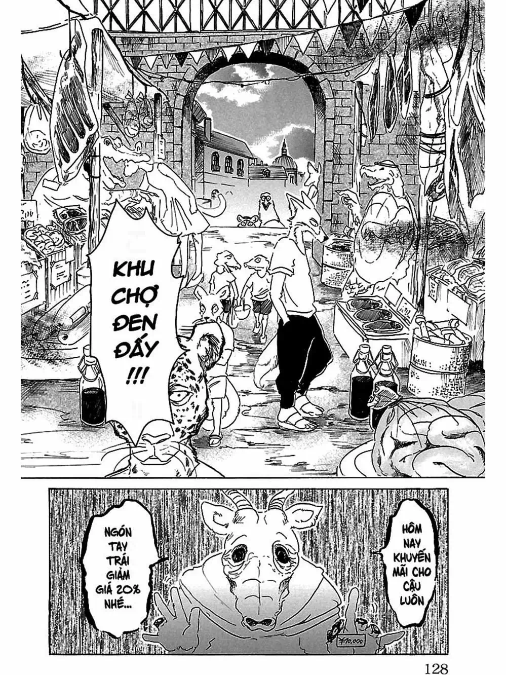 Truyện Tranh Bởi Vì Chúng Ta Đều Là Những Ngôi Sao - Beastars trang 10