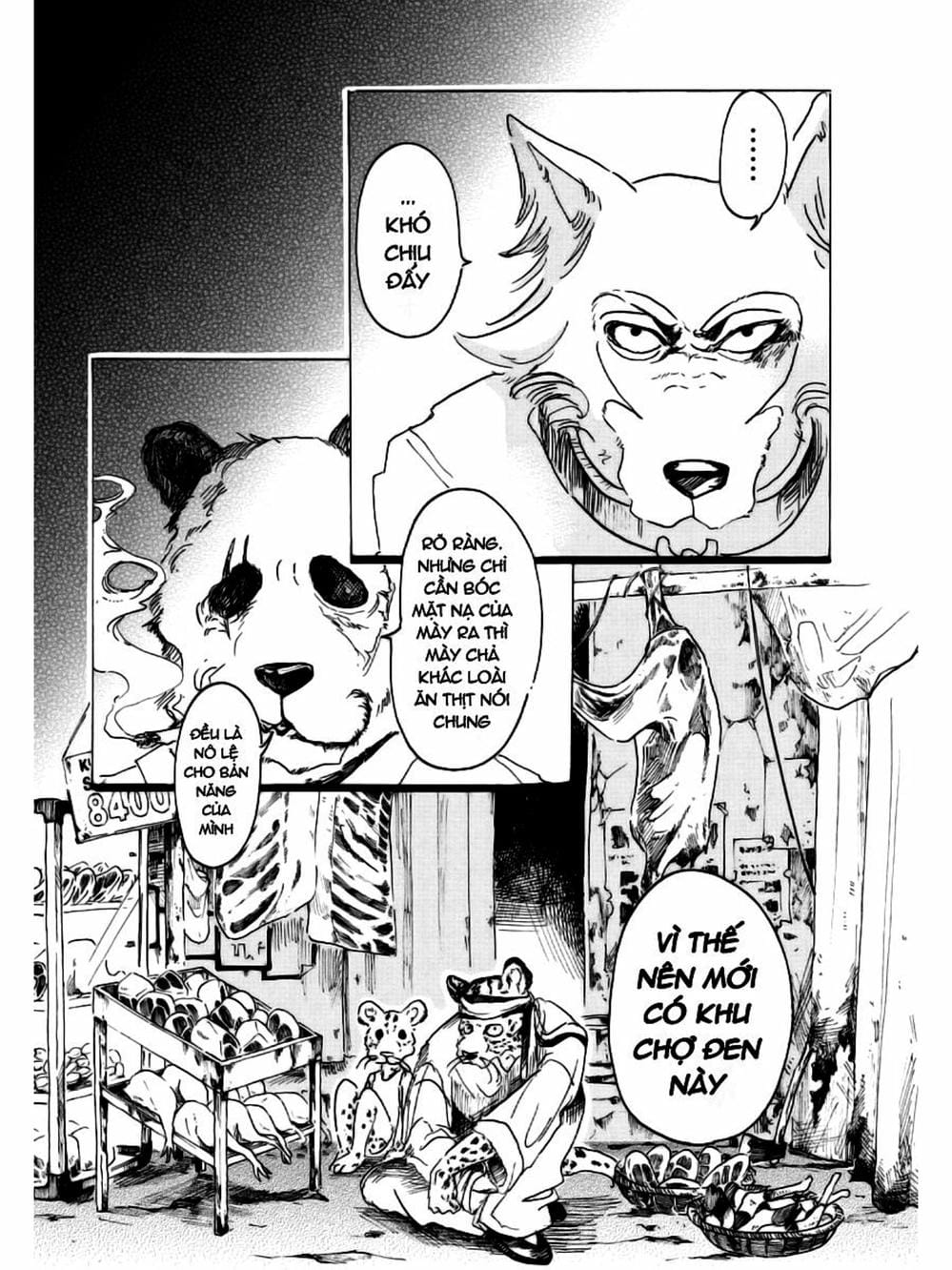 Truyện Tranh Bởi Vì Chúng Ta Đều Là Những Ngôi Sao - Beastars trang 10