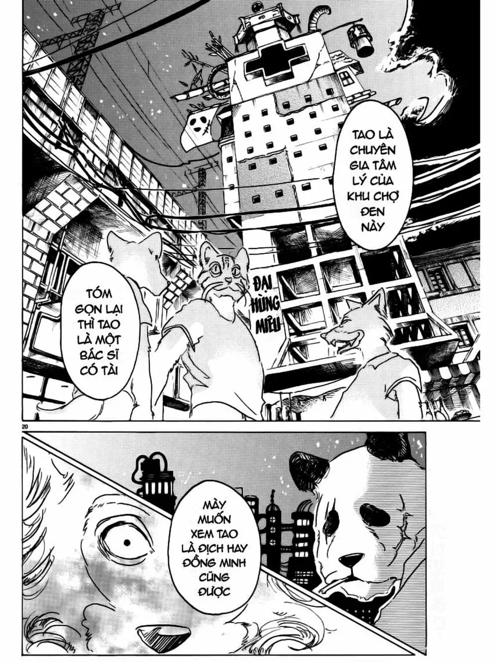 Truyện Tranh Bởi Vì Chúng Ta Đều Là Những Ngôi Sao - Beastars trang 10