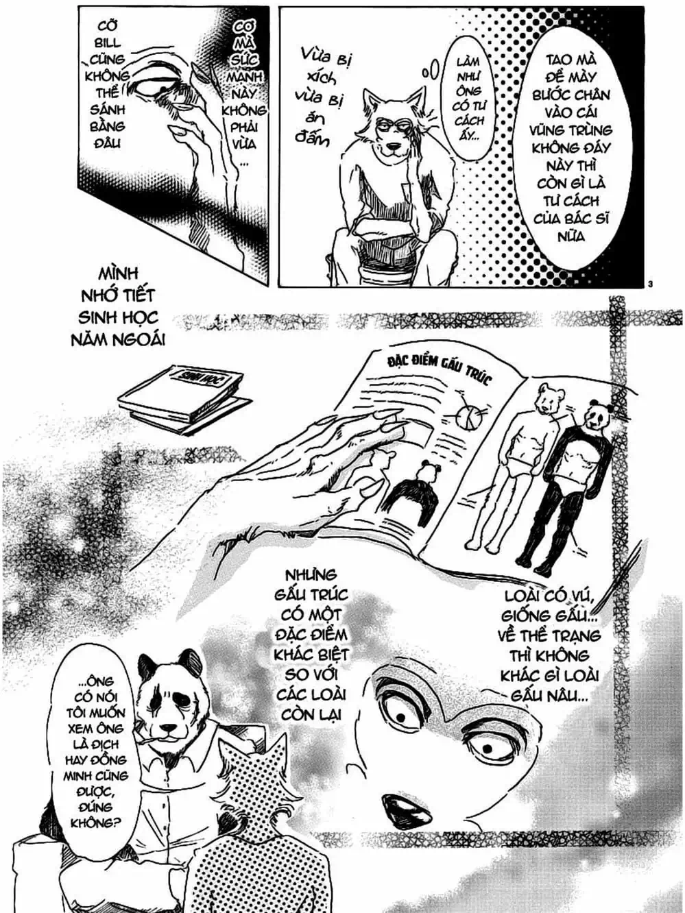 Truyện Tranh Bởi Vì Chúng Ta Đều Là Những Ngôi Sao - Beastars trang 10