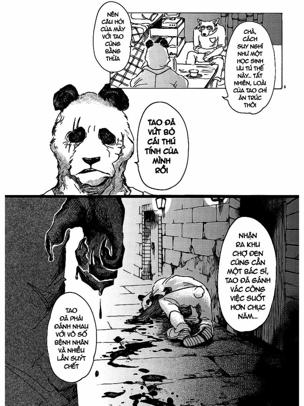 Truyện Tranh Bởi Vì Chúng Ta Đều Là Những Ngôi Sao - Beastars trang 10