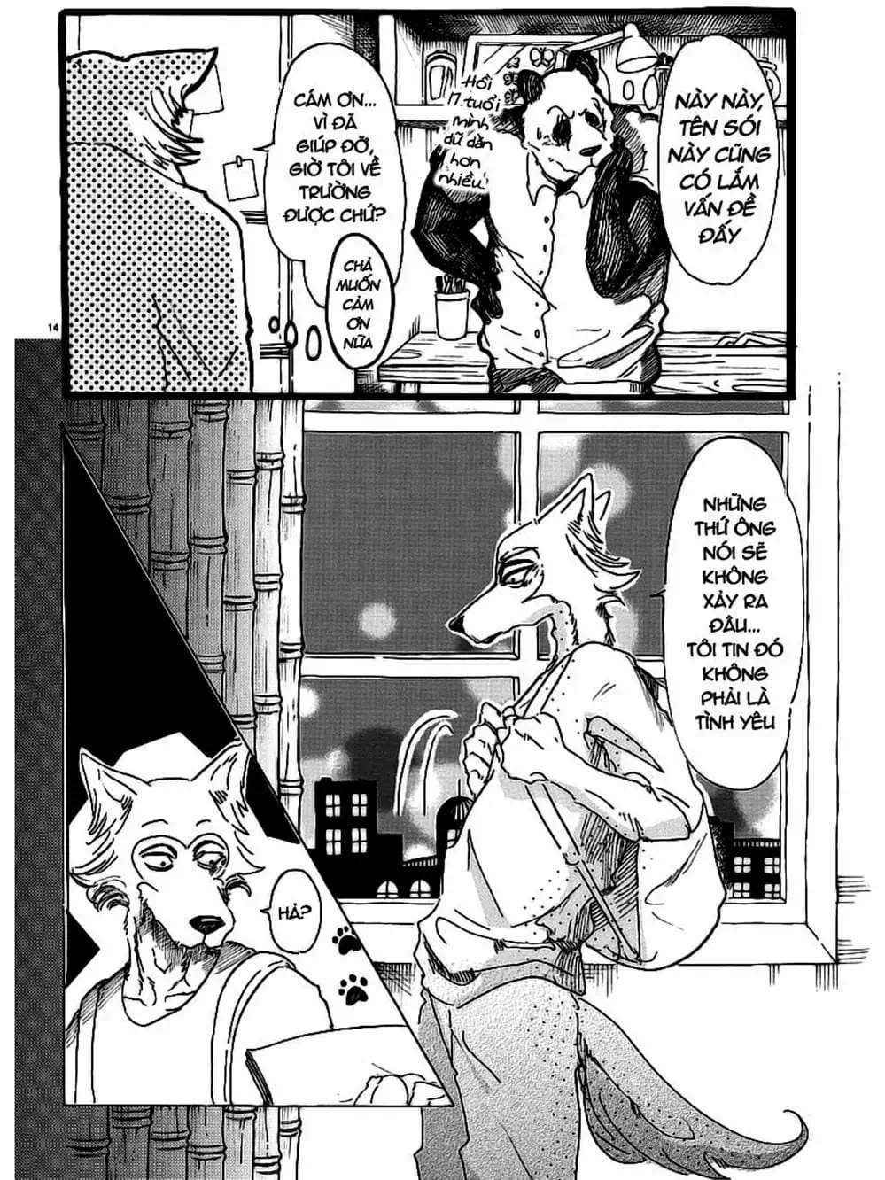 Truyện Tranh Bởi Vì Chúng Ta Đều Là Những Ngôi Sao - Beastars trang 10