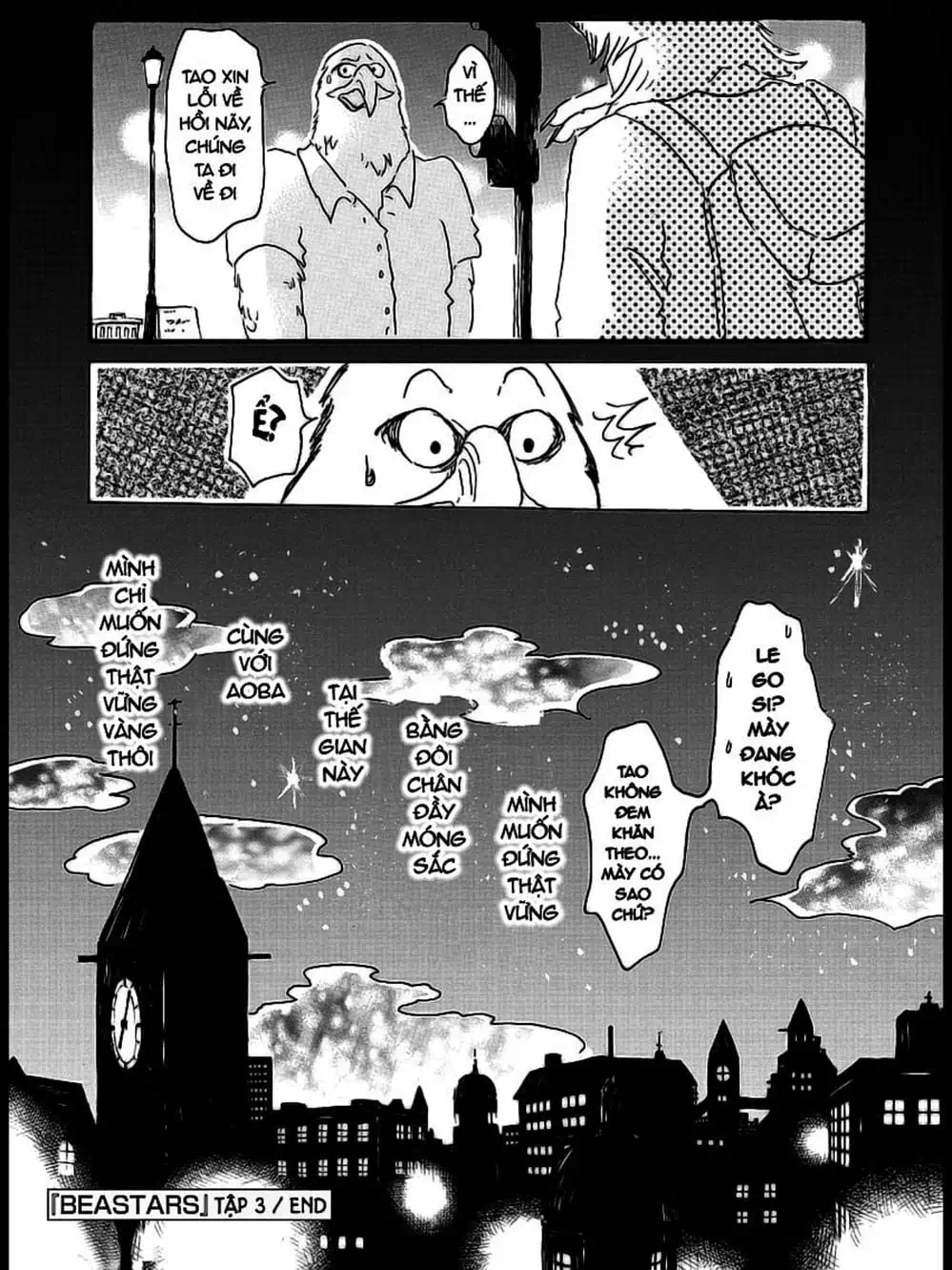 Truyện Tranh Bởi Vì Chúng Ta Đều Là Những Ngôi Sao - Beastars trang 10