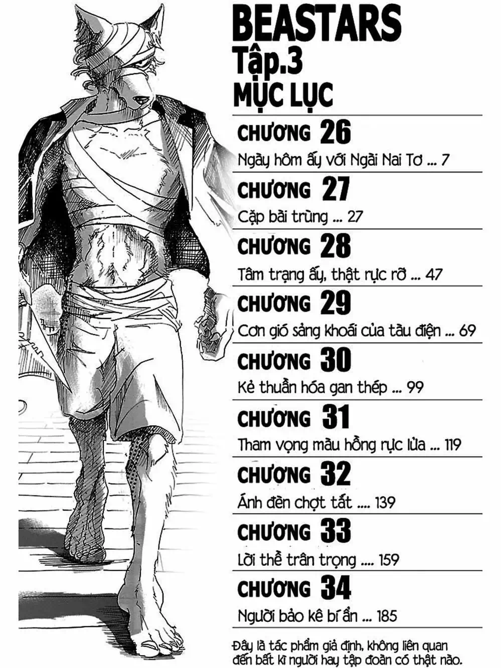 Truyện Tranh Bởi Vì Chúng Ta Đều Là Những Ngôi Sao - Beastars trang 10