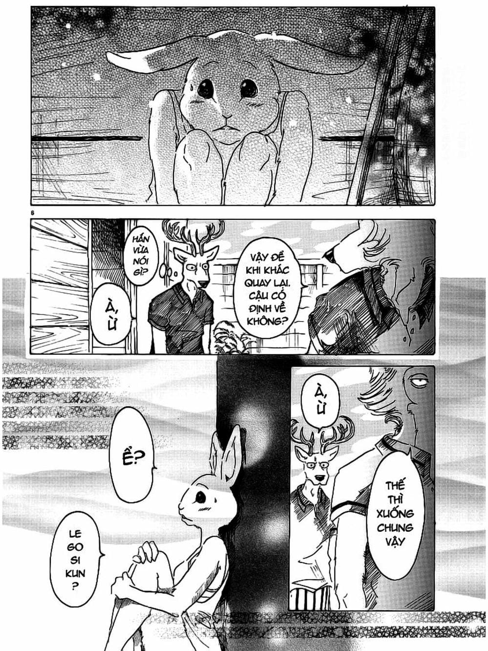 Truyện Tranh Bởi Vì Chúng Ta Đều Là Những Ngôi Sao - Beastars trang 10
