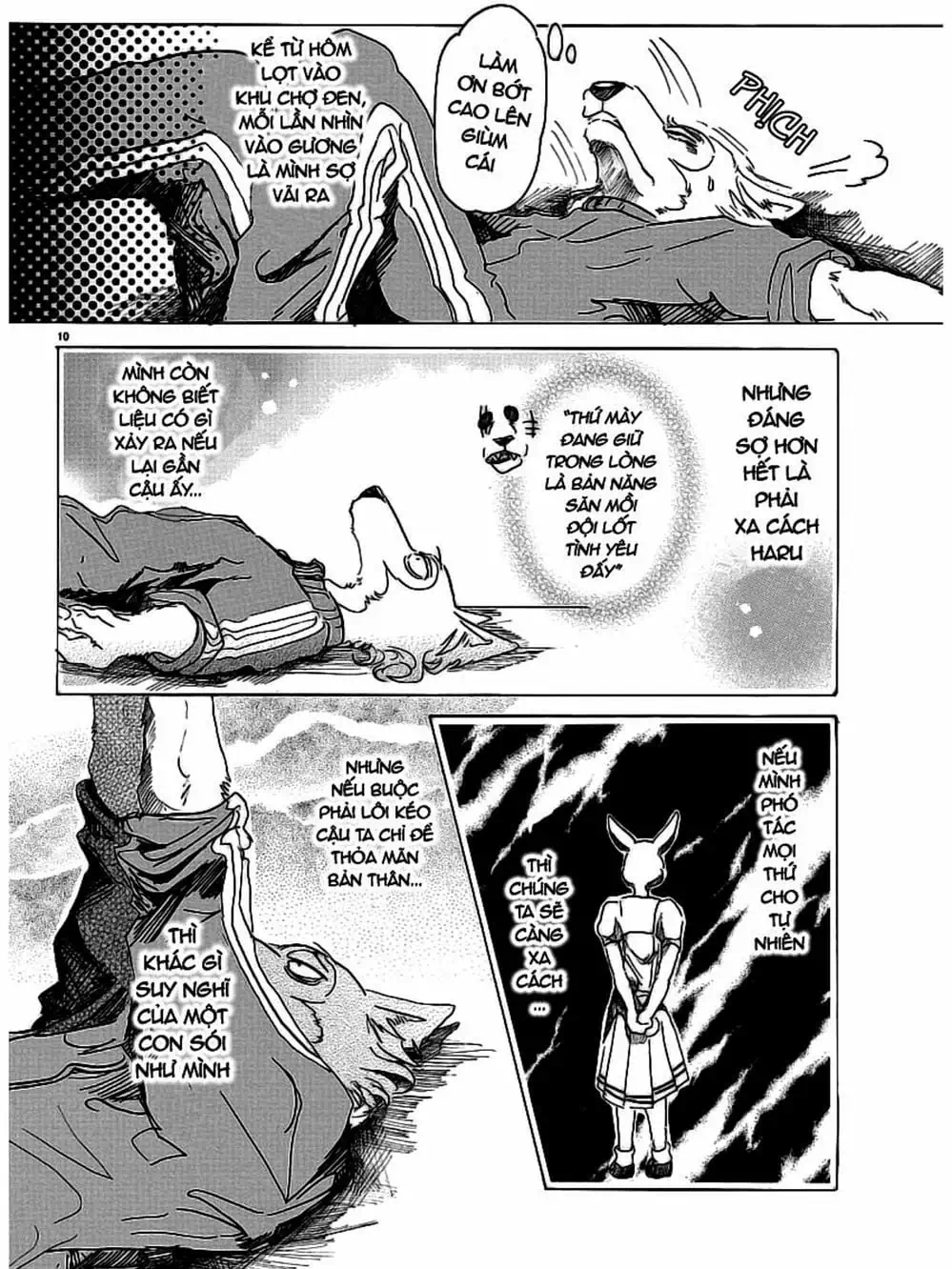 Truyện Tranh Bởi Vì Chúng Ta Đều Là Những Ngôi Sao - Beastars trang 10