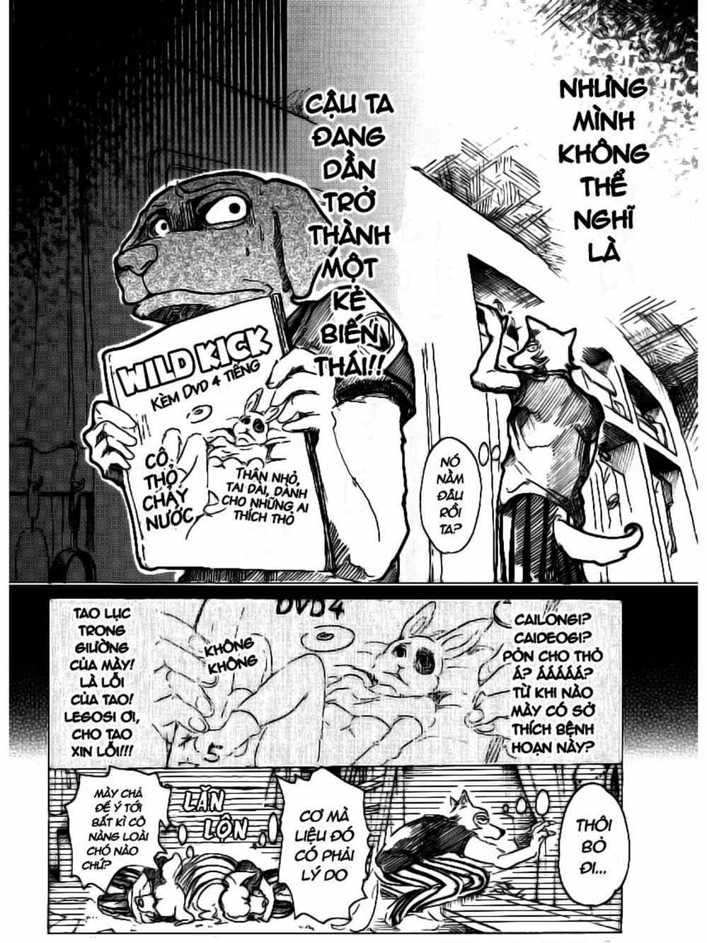 Truyện Tranh Bởi Vì Chúng Ta Đều Là Những Ngôi Sao - Beastars trang 10