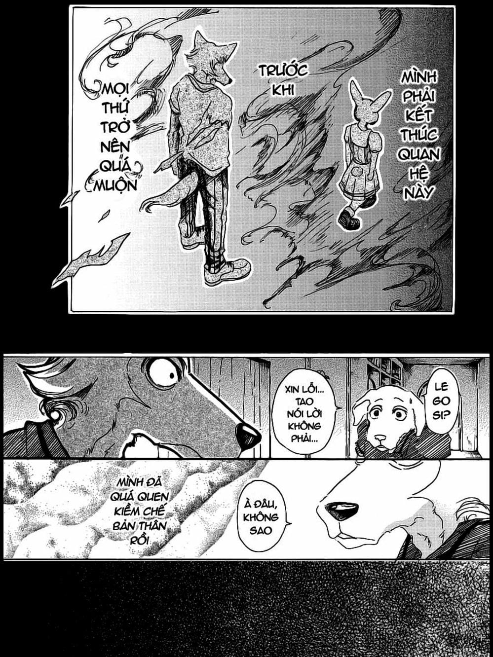 Truyện Tranh Bởi Vì Chúng Ta Đều Là Những Ngôi Sao - Beastars trang 10