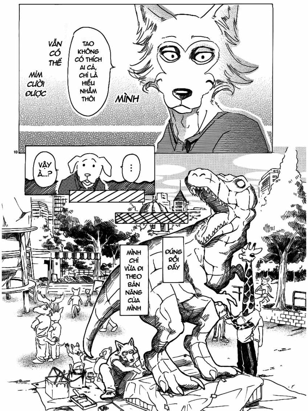 Truyện Tranh Bởi Vì Chúng Ta Đều Là Những Ngôi Sao - Beastars trang 10