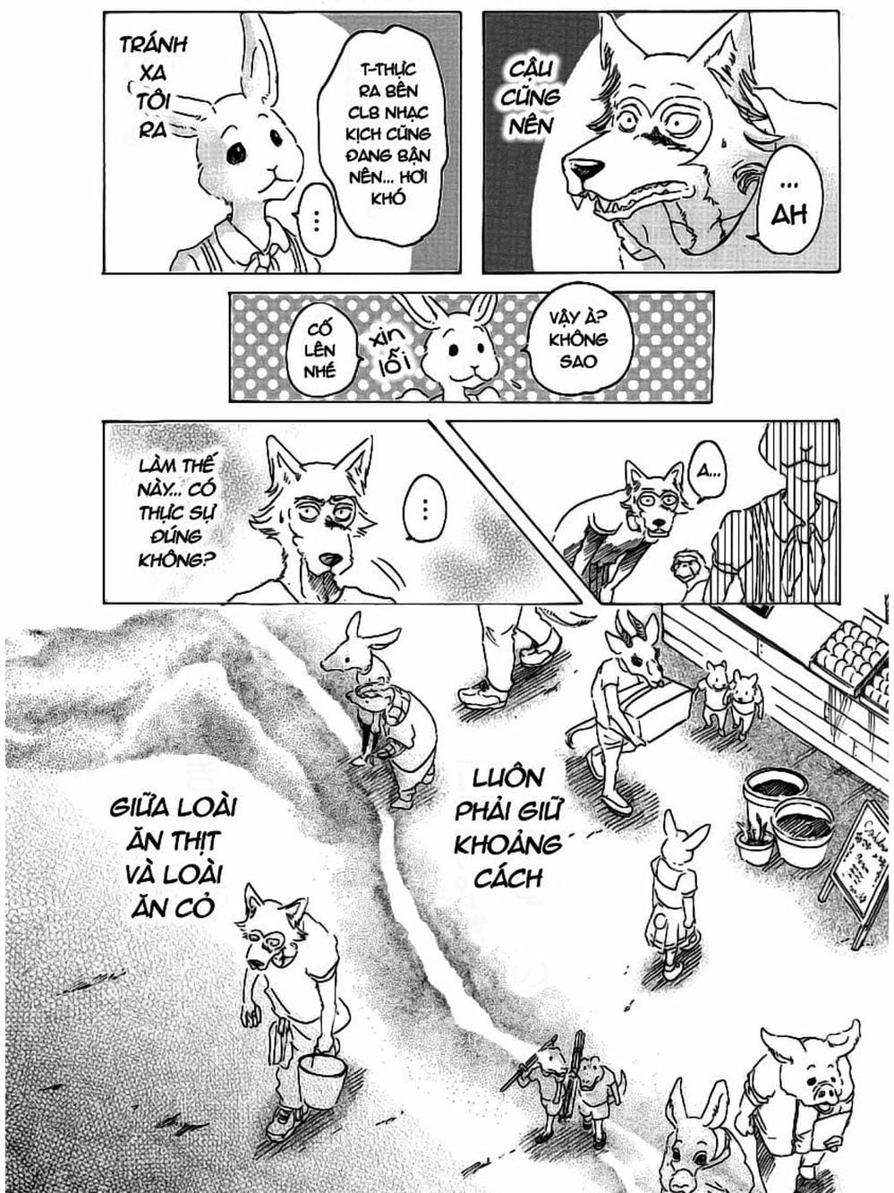 Truyện Tranh Bởi Vì Chúng Ta Đều Là Những Ngôi Sao - Beastars trang 10