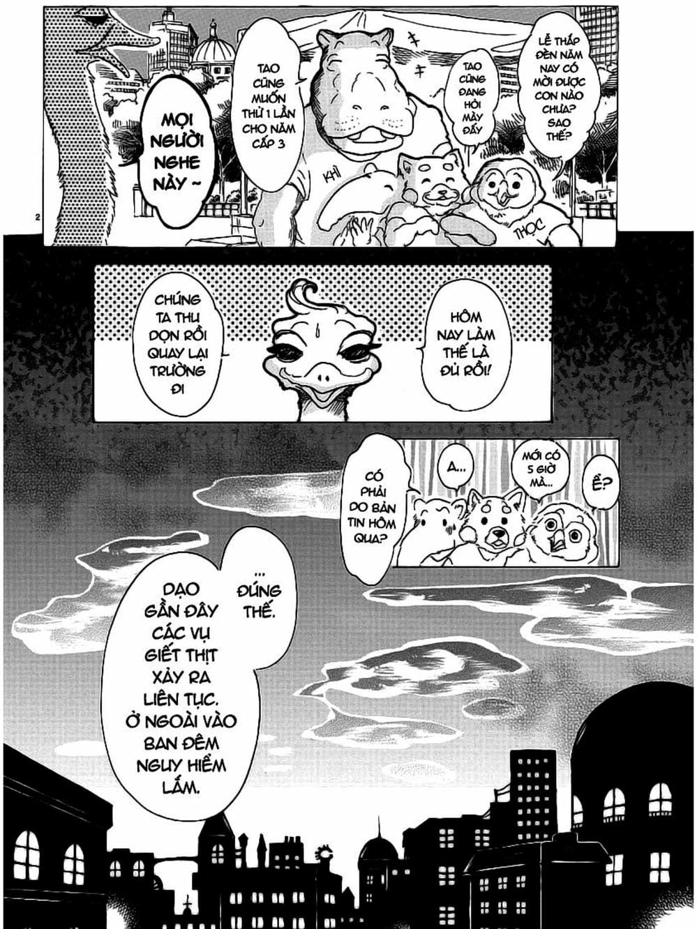 Truyện Tranh Bởi Vì Chúng Ta Đều Là Những Ngôi Sao - Beastars trang 10