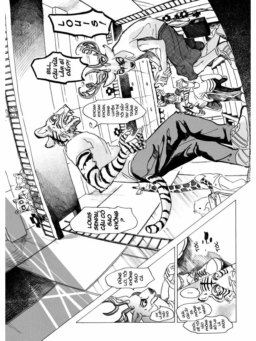 Truyện Tranh Bởi Vì Chúng Ta Đều Là Những Ngôi Sao - Beastars trang 10