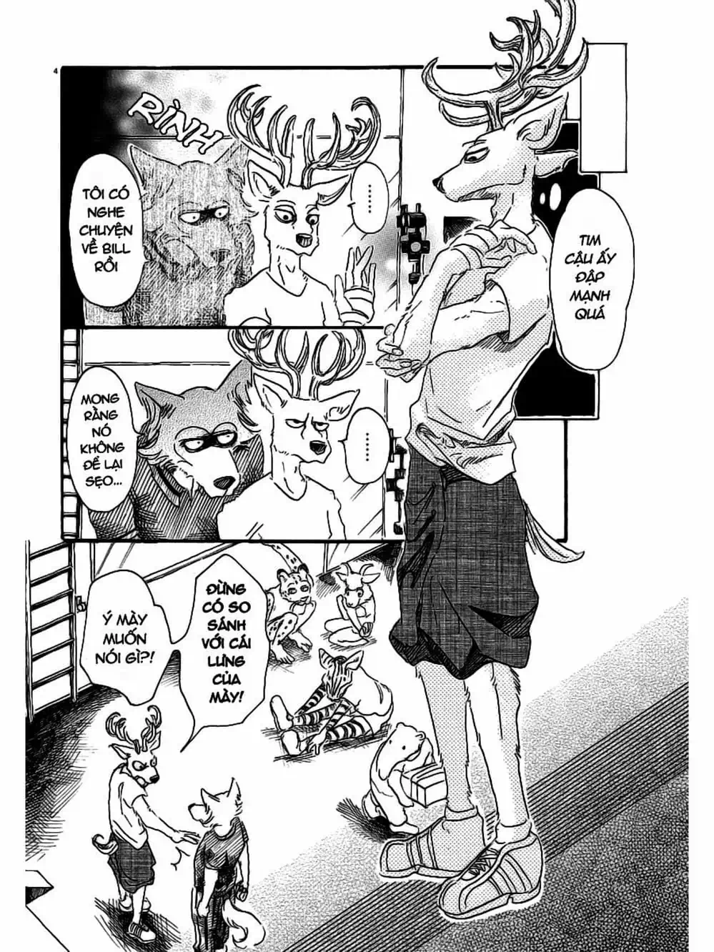 Truyện Tranh Bởi Vì Chúng Ta Đều Là Những Ngôi Sao - Beastars trang 10