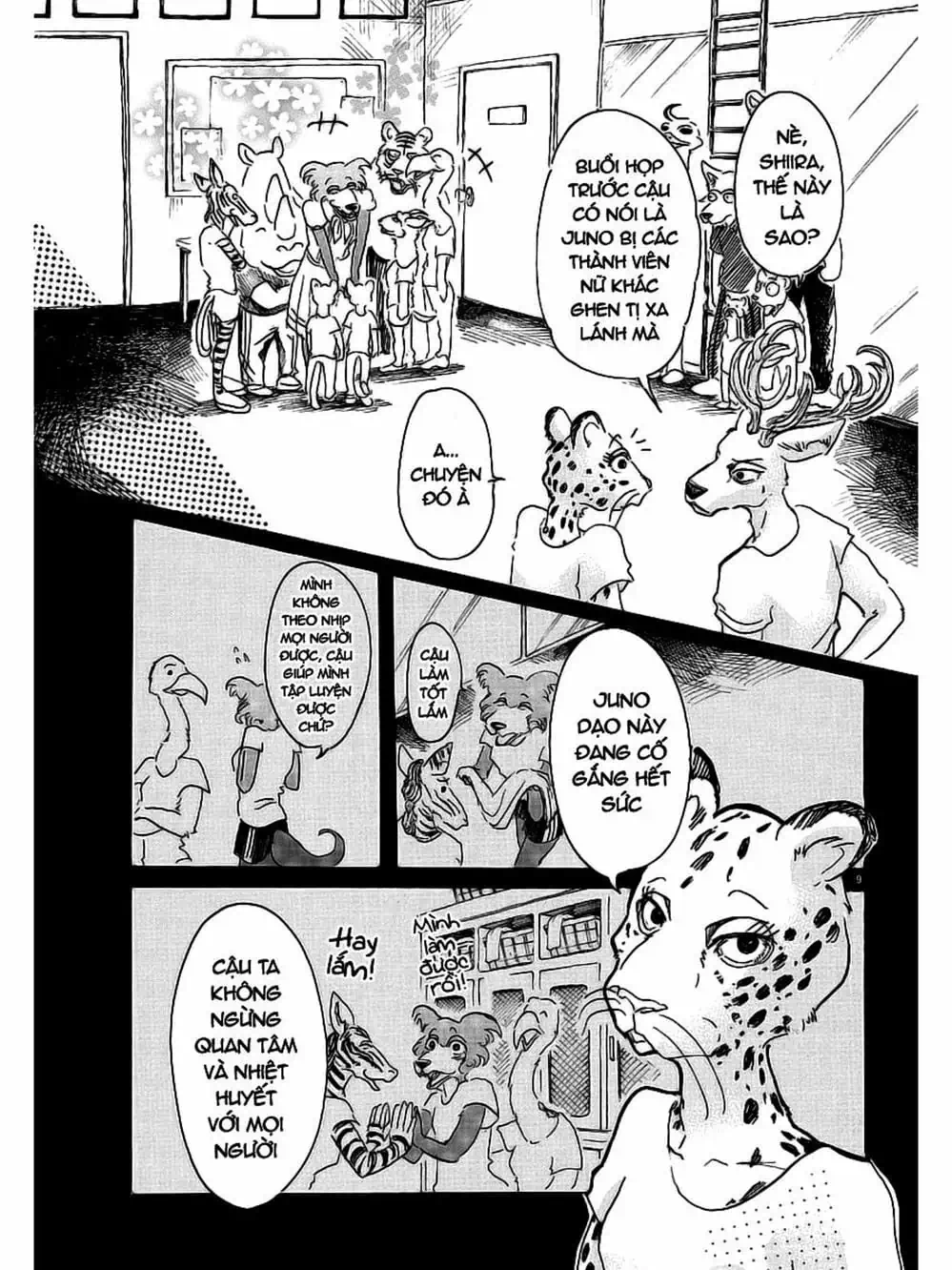 Truyện Tranh Bởi Vì Chúng Ta Đều Là Những Ngôi Sao - Beastars trang 10