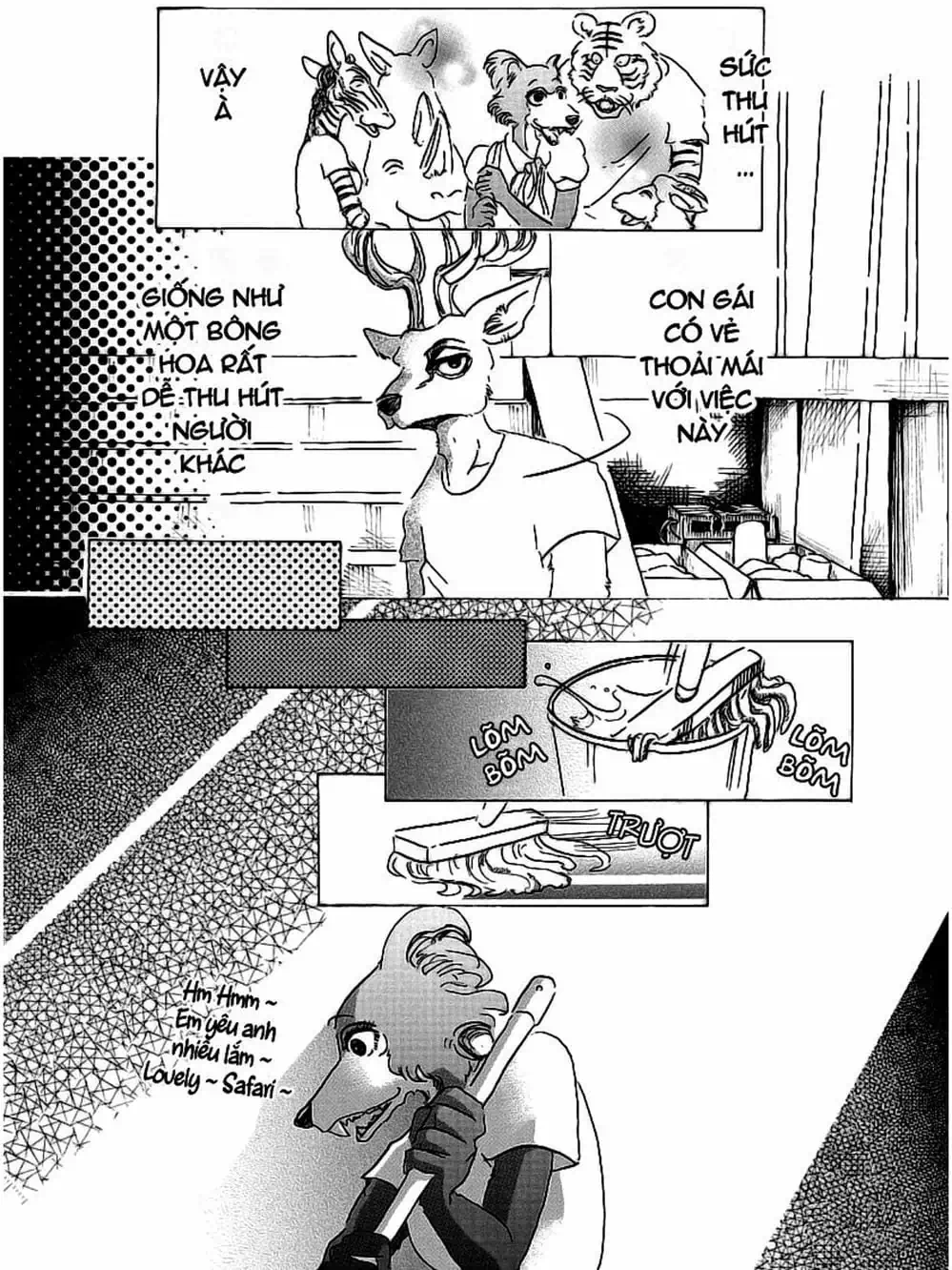 Truyện Tranh Bởi Vì Chúng Ta Đều Là Những Ngôi Sao - Beastars trang 10