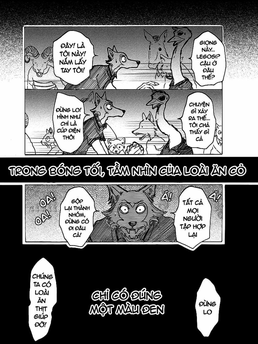 Truyện Tranh Bởi Vì Chúng Ta Đều Là Những Ngôi Sao - Beastars trang 10