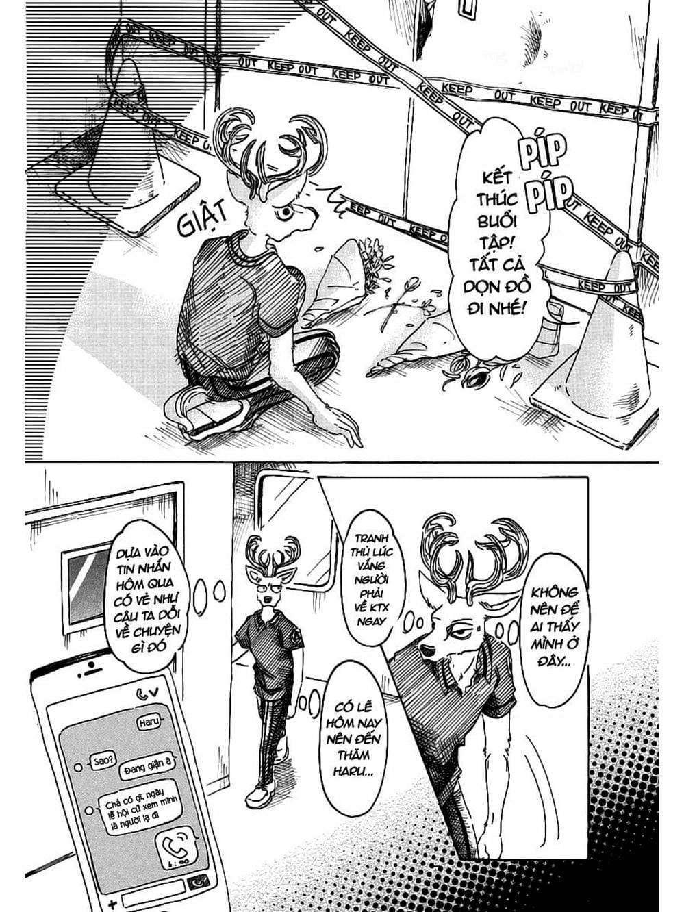 Truyện Tranh Bởi Vì Chúng Ta Đều Là Những Ngôi Sao - Beastars trang 10