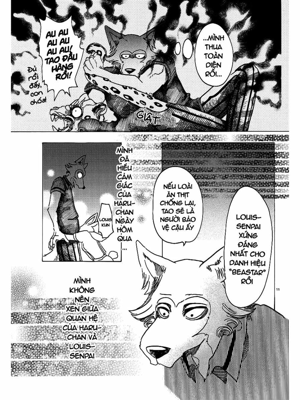 Truyện Tranh Bởi Vì Chúng Ta Đều Là Những Ngôi Sao - Beastars trang 10