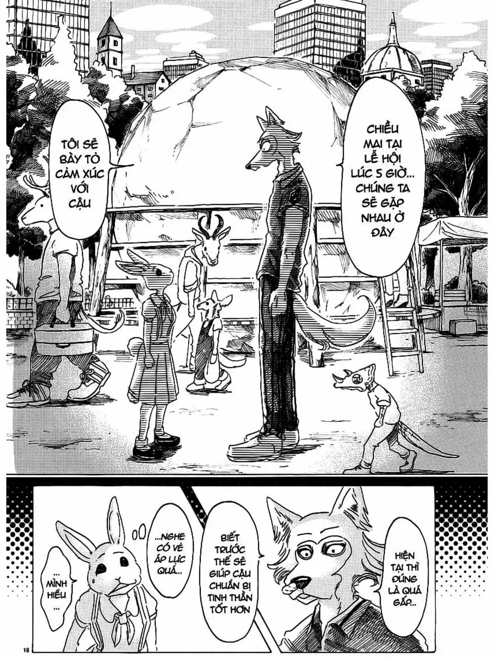 Truyện Tranh Bởi Vì Chúng Ta Đều Là Những Ngôi Sao - Beastars trang 10