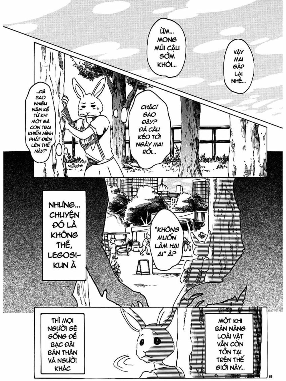 Truyện Tranh Bởi Vì Chúng Ta Đều Là Những Ngôi Sao - Beastars trang 10