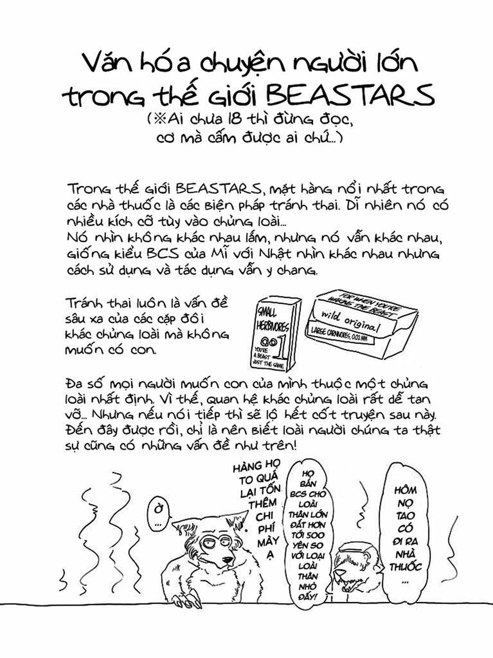 Truyện Tranh Bởi Vì Chúng Ta Đều Là Những Ngôi Sao - Beastars trang 10