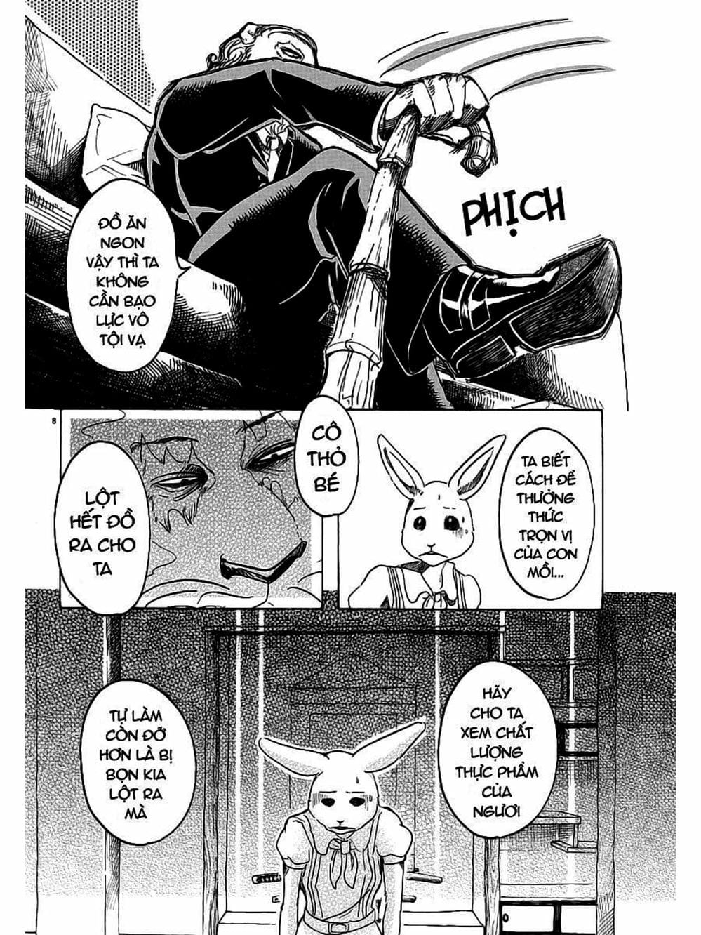 Truyện Tranh Bởi Vì Chúng Ta Đều Là Những Ngôi Sao - Beastars trang 10