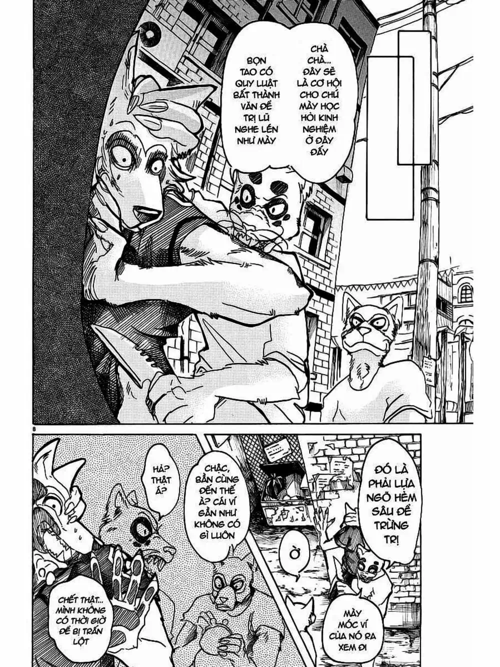 Truyện Tranh Bởi Vì Chúng Ta Đều Là Những Ngôi Sao - Beastars trang 10