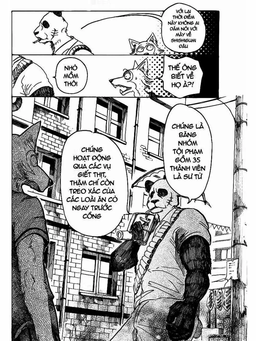 Truyện Tranh Bởi Vì Chúng Ta Đều Là Những Ngôi Sao - Beastars trang 10