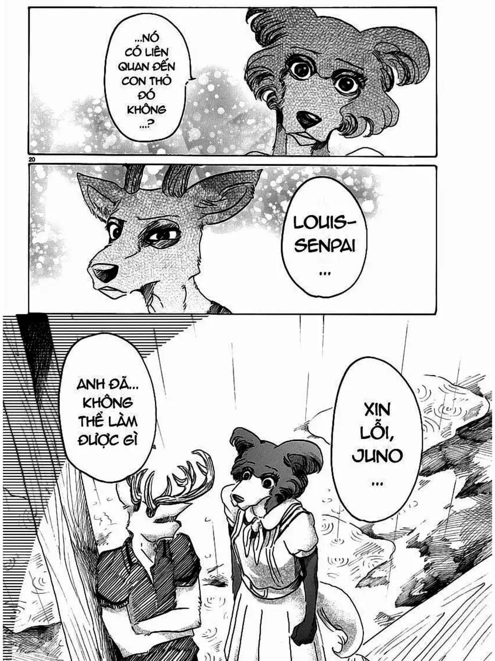 Truyện Tranh Bởi Vì Chúng Ta Đều Là Những Ngôi Sao - Beastars trang 10