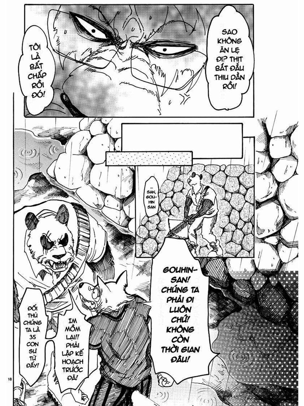 Truyện Tranh Bởi Vì Chúng Ta Đều Là Những Ngôi Sao - Beastars trang 10