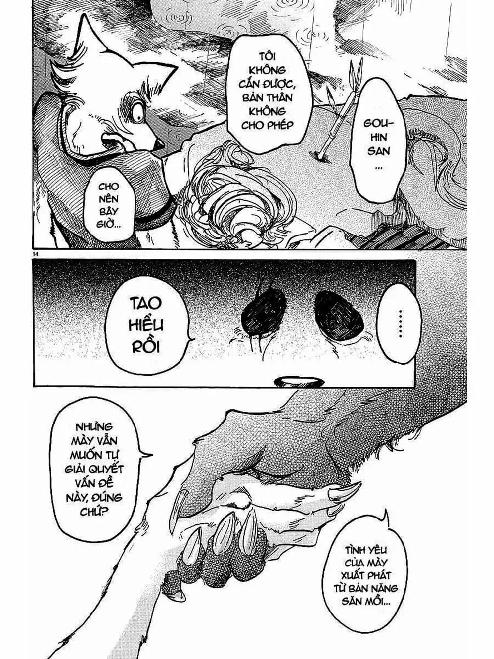 Truyện Tranh Bởi Vì Chúng Ta Đều Là Những Ngôi Sao - Beastars trang 10