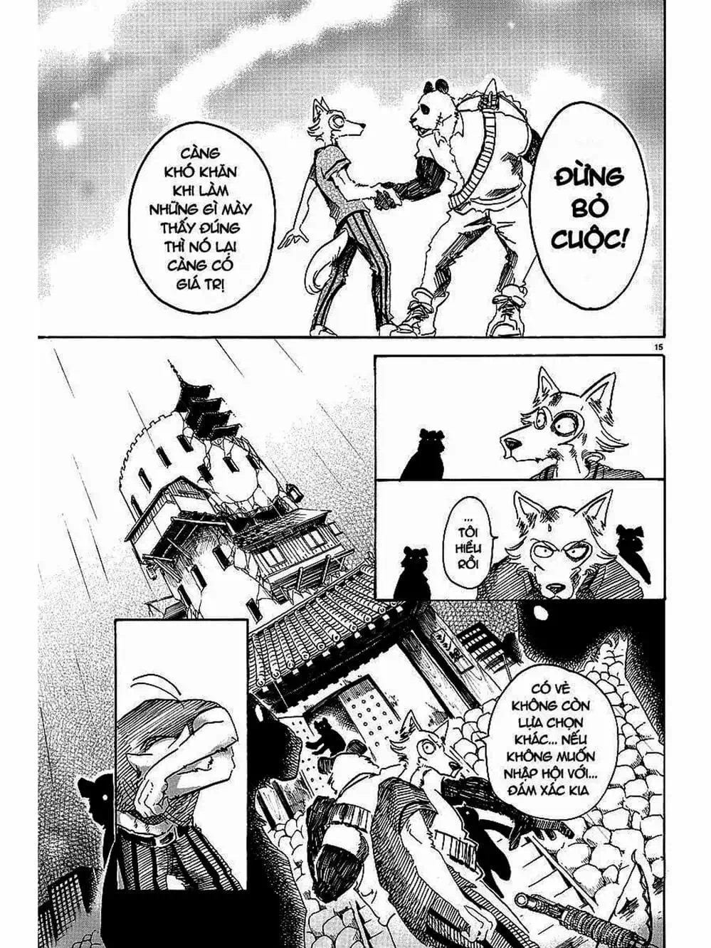 Truyện Tranh Bởi Vì Chúng Ta Đều Là Những Ngôi Sao - Beastars trang 10