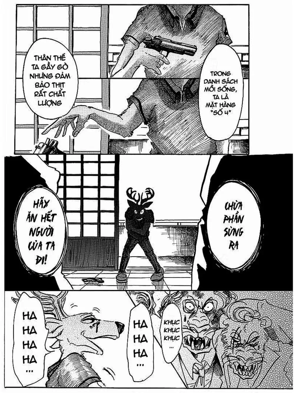 Truyện Tranh Bởi Vì Chúng Ta Đều Là Những Ngôi Sao - Beastars trang 10