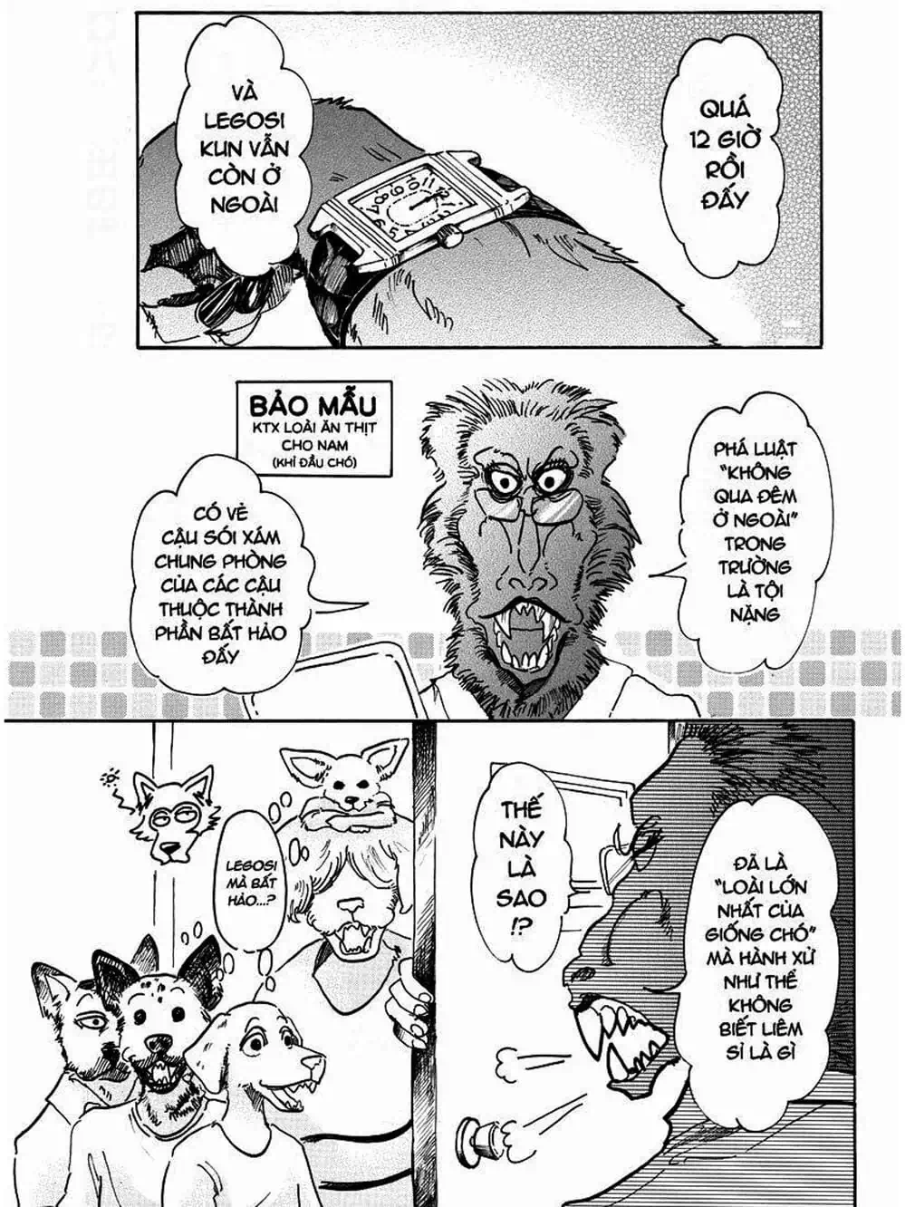 Truyện Tranh Bởi Vì Chúng Ta Đều Là Những Ngôi Sao - Beastars trang 10