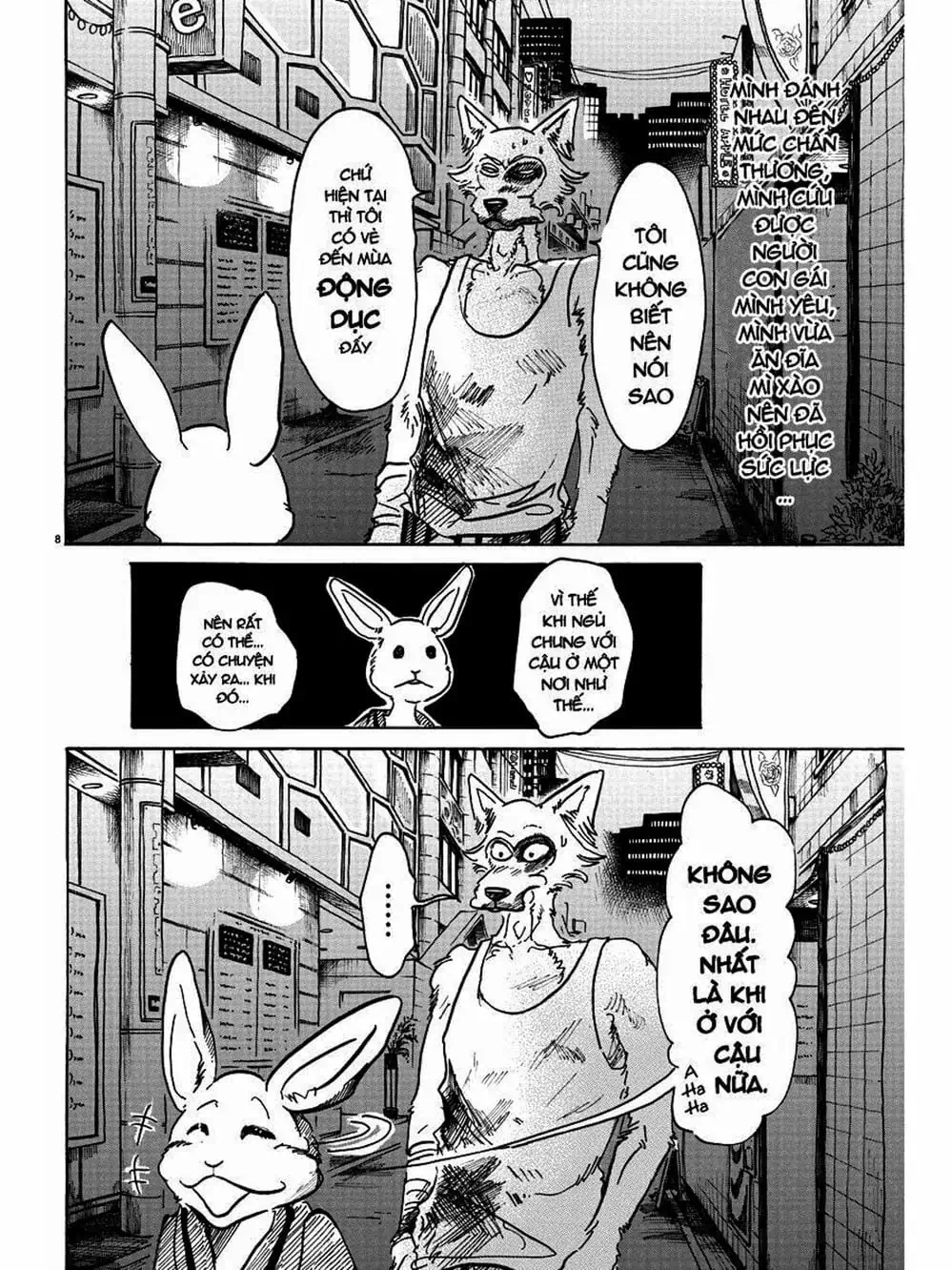 Truyện Tranh Bởi Vì Chúng Ta Đều Là Những Ngôi Sao - Beastars trang 10