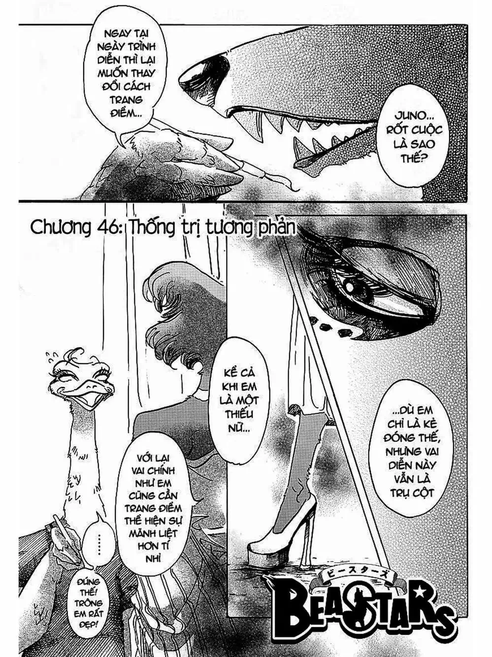 Truyện Tranh Bởi Vì Chúng Ta Đều Là Những Ngôi Sao - Beastars trang 10