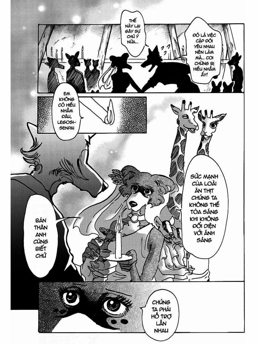 Truyện Tranh Bởi Vì Chúng Ta Đều Là Những Ngôi Sao - Beastars trang 10