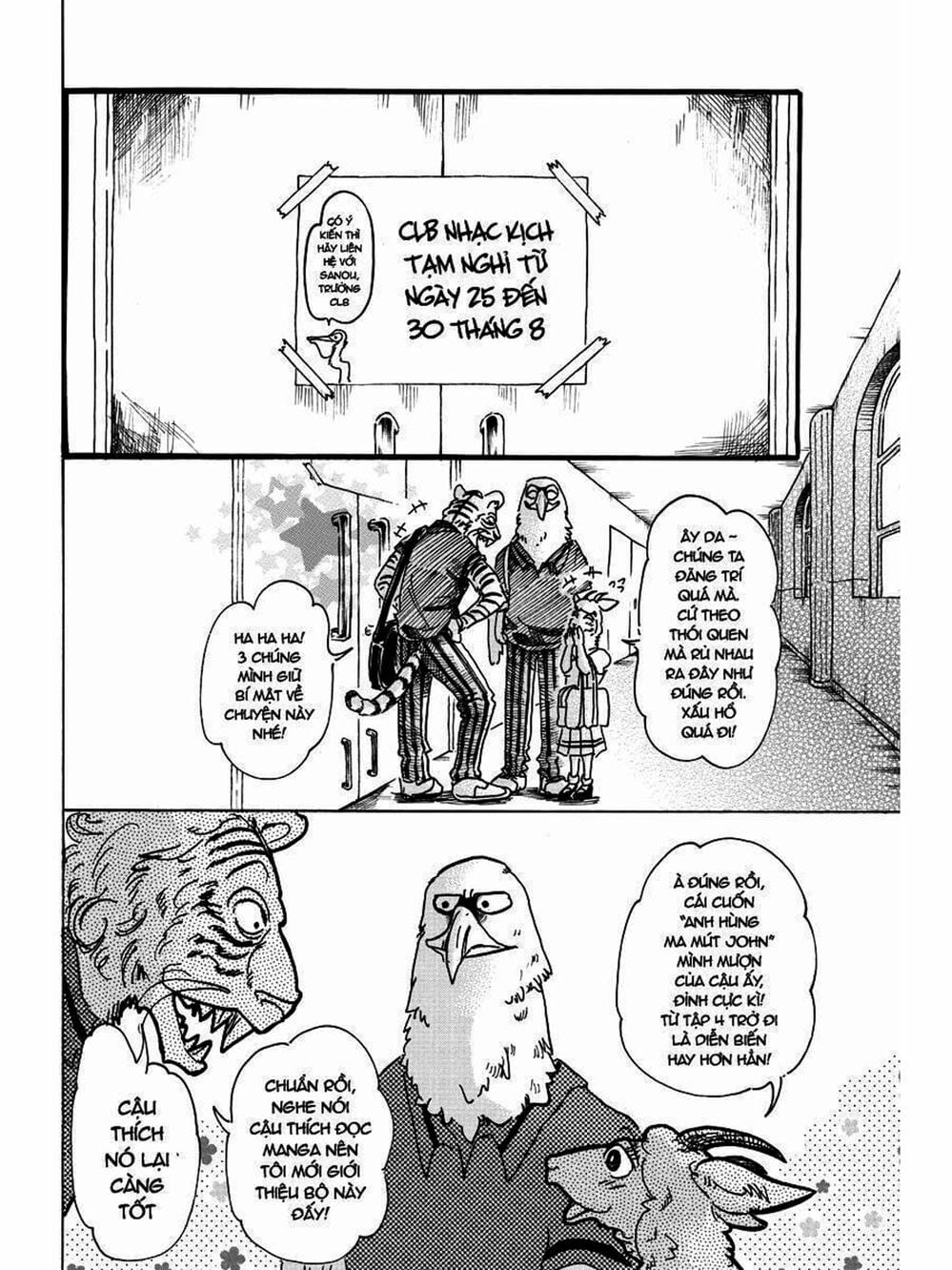 Truyện Tranh Bởi Vì Chúng Ta Đều Là Những Ngôi Sao - Beastars trang 10
