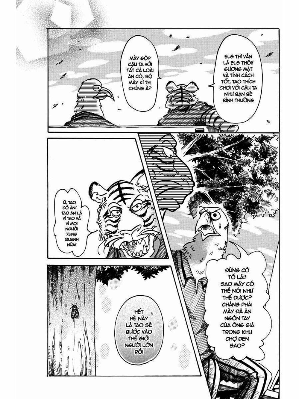 Truyện Tranh Bởi Vì Chúng Ta Đều Là Những Ngôi Sao - Beastars trang 10