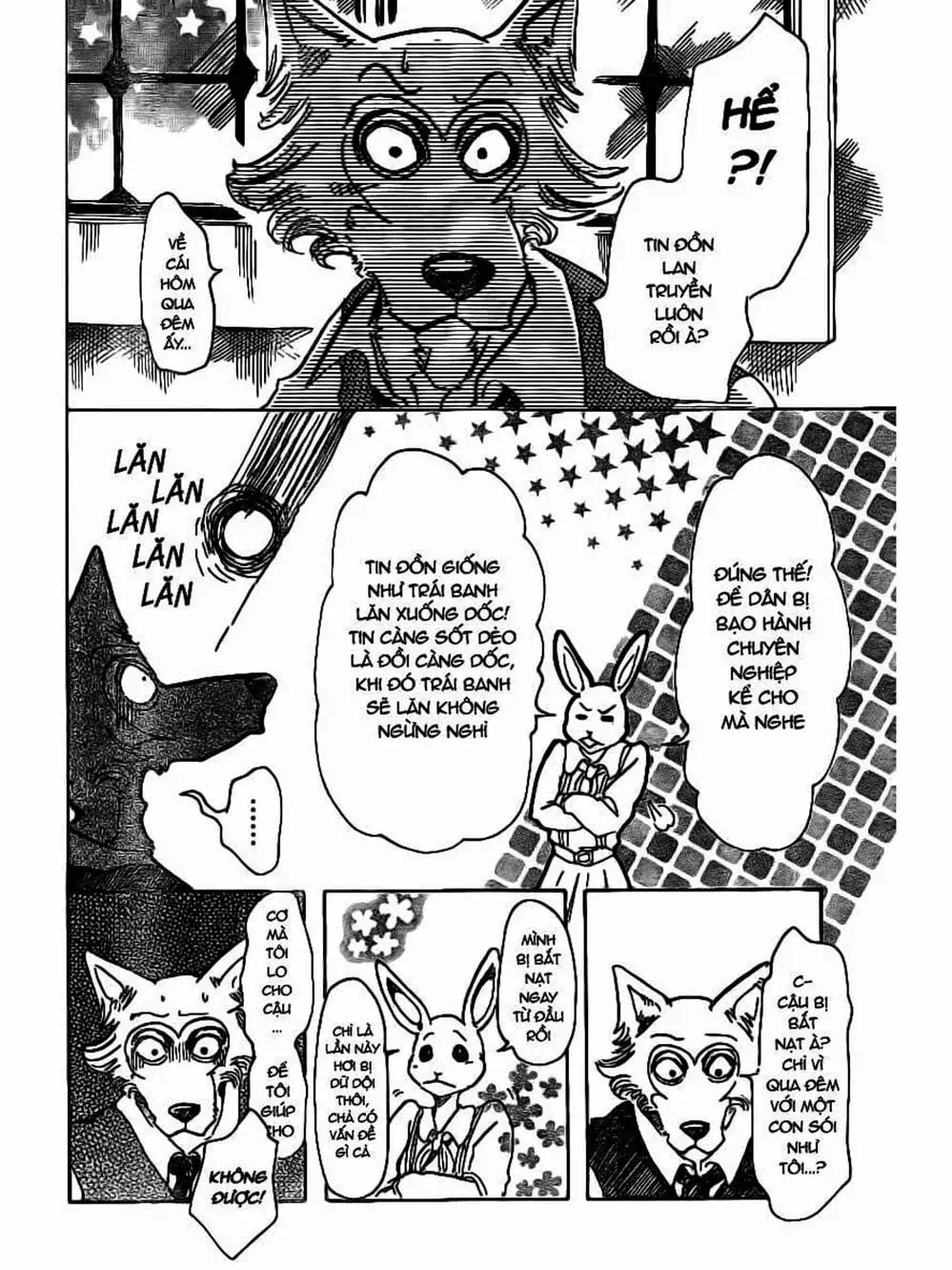Truyện Tranh Bởi Vì Chúng Ta Đều Là Những Ngôi Sao - Beastars trang 10