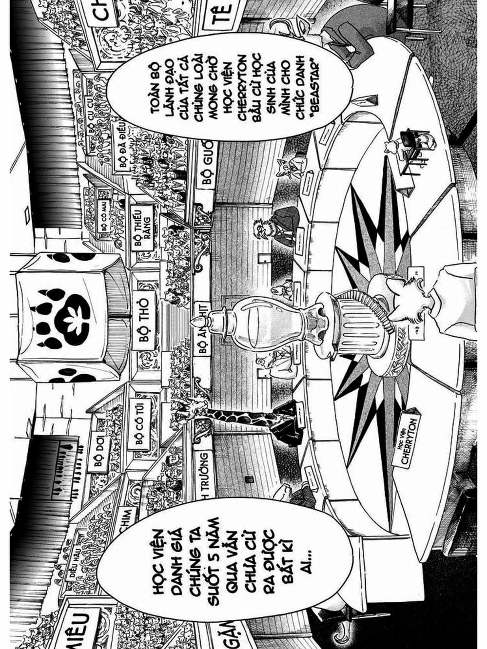 Truyện Tranh Bởi Vì Chúng Ta Đều Là Những Ngôi Sao - Beastars trang 10