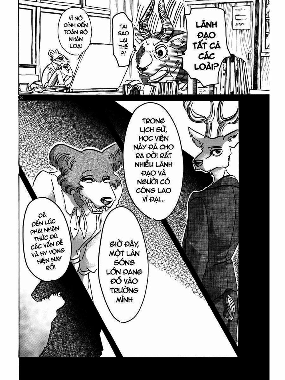 Truyện Tranh Bởi Vì Chúng Ta Đều Là Những Ngôi Sao - Beastars trang 10
