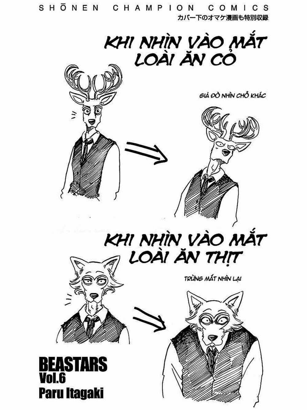 Truyện Tranh Bởi Vì Chúng Ta Đều Là Những Ngôi Sao - Beastars trang 10