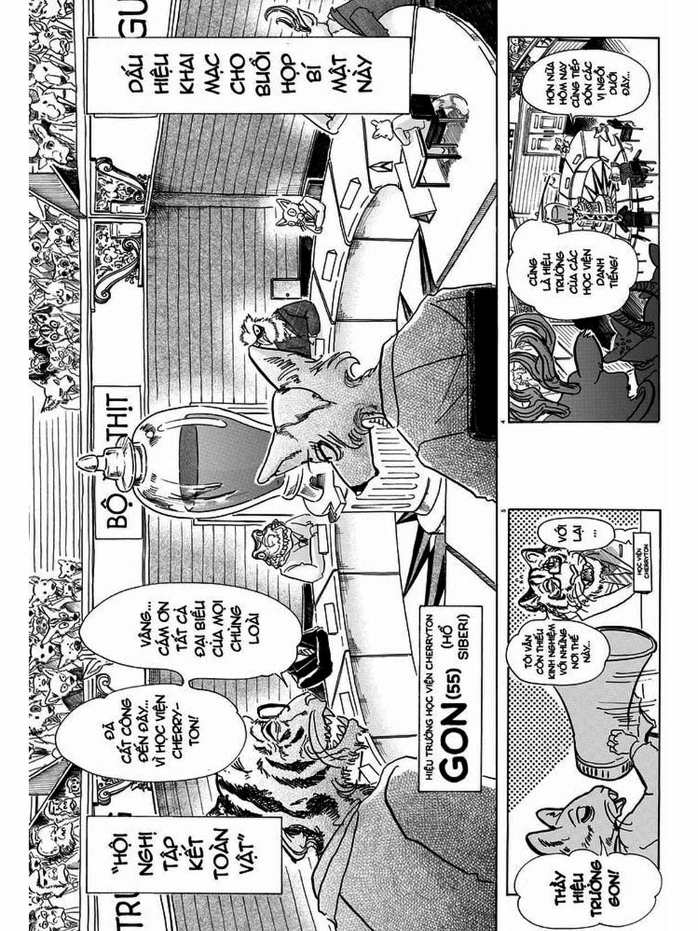 Truyện Tranh Bởi Vì Chúng Ta Đều Là Những Ngôi Sao - Beastars trang 10