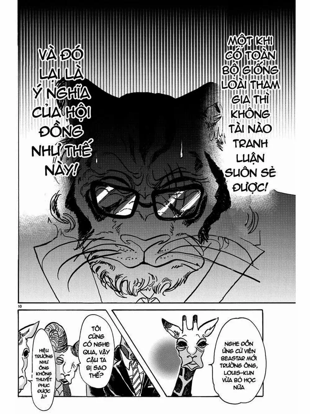 Truyện Tranh Bởi Vì Chúng Ta Đều Là Những Ngôi Sao - Beastars trang 10