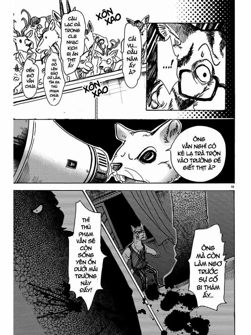 Truyện Tranh Bởi Vì Chúng Ta Đều Là Những Ngôi Sao - Beastars trang 10