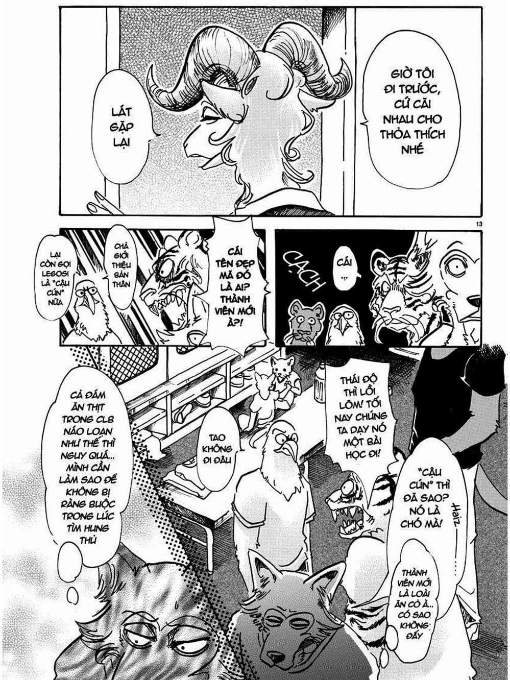 Truyện Tranh Bởi Vì Chúng Ta Đều Là Những Ngôi Sao - Beastars trang 10