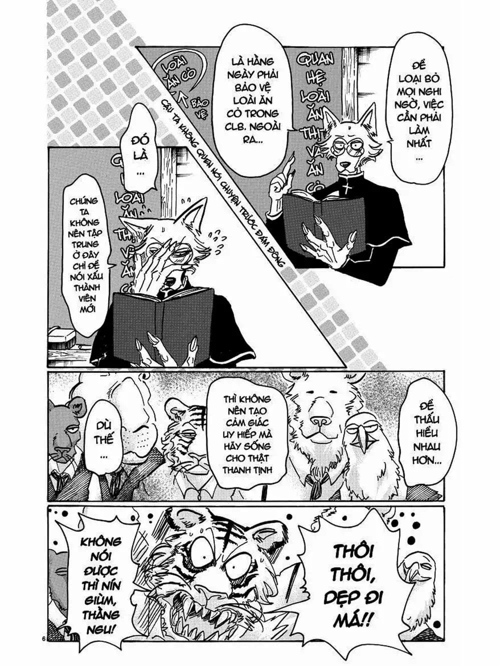 Truyện Tranh Bởi Vì Chúng Ta Đều Là Những Ngôi Sao - Beastars trang 10