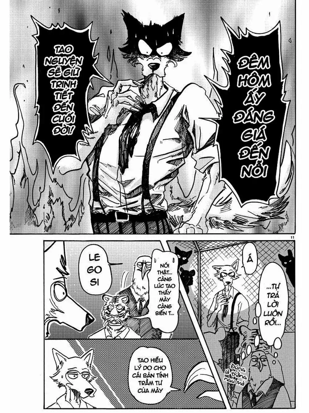 Truyện Tranh Bởi Vì Chúng Ta Đều Là Những Ngôi Sao - Beastars trang 10